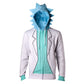 Rick and Morty - Rick Sanchez Costume Hoodie - GeekCore