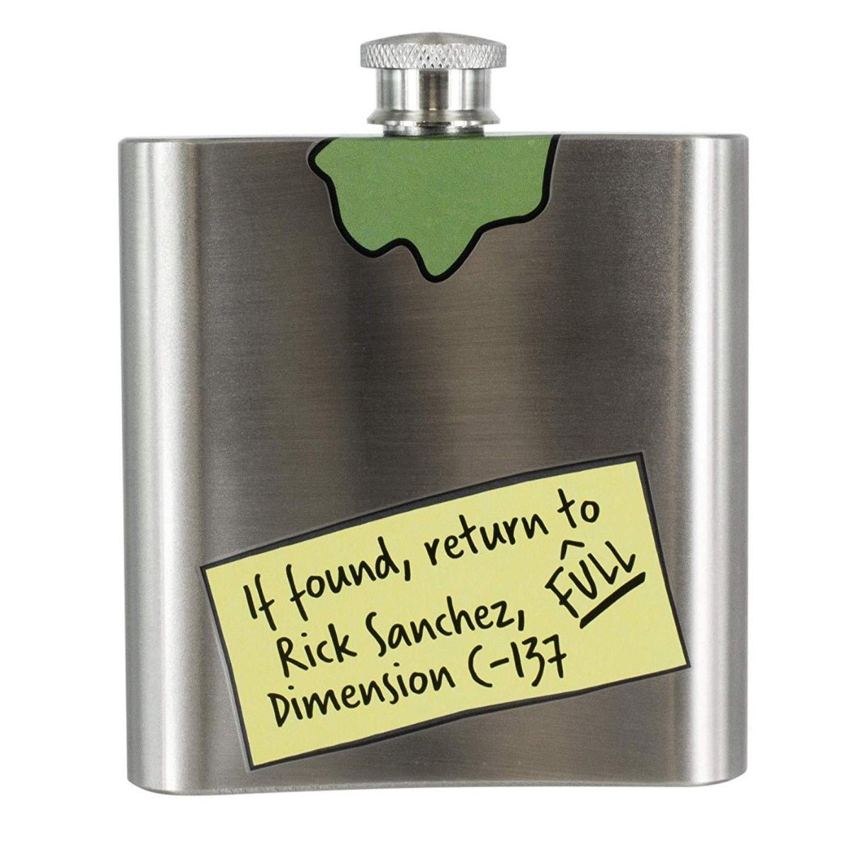 Rick and Morty Rick's Hip Flask - GeekCore