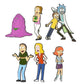 Rick and Morty S01E01 Pin Badge Set - GeekCore