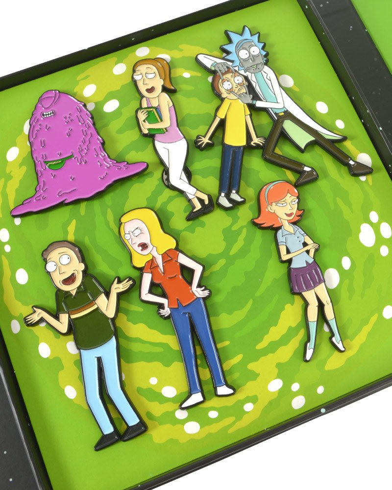 Rick and Morty S01E01 Pin Badge Set - GeekCore
