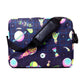 Rick and Morty Space Print Messenger Bag - GeekCore