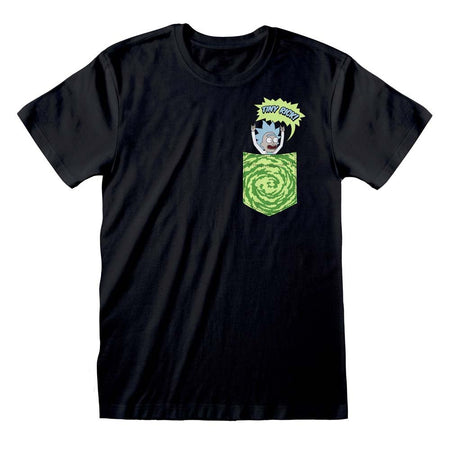 Rick And Morty Tiny Pocket Rick T - Shirt - GeekCore