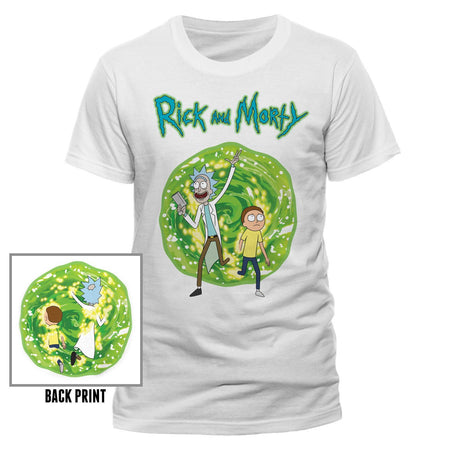 Rick & Morty Portal T - Shirt - GeekCore