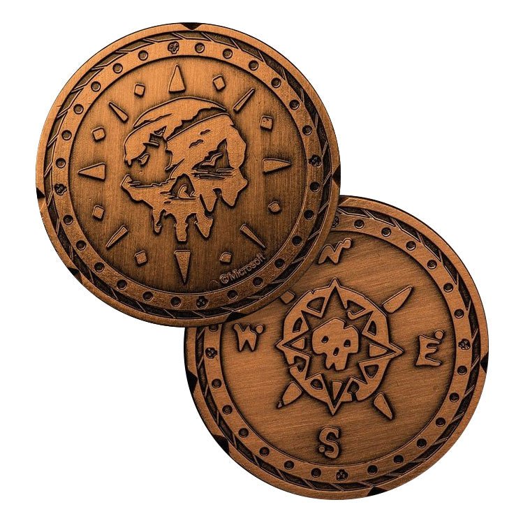 Sea of Thieves Limited Edition Collectors Coin - Antique Bronze - GeekCore