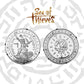 Sea of Thieves Limited Edition Collectors Coin - Silver - GeekCore