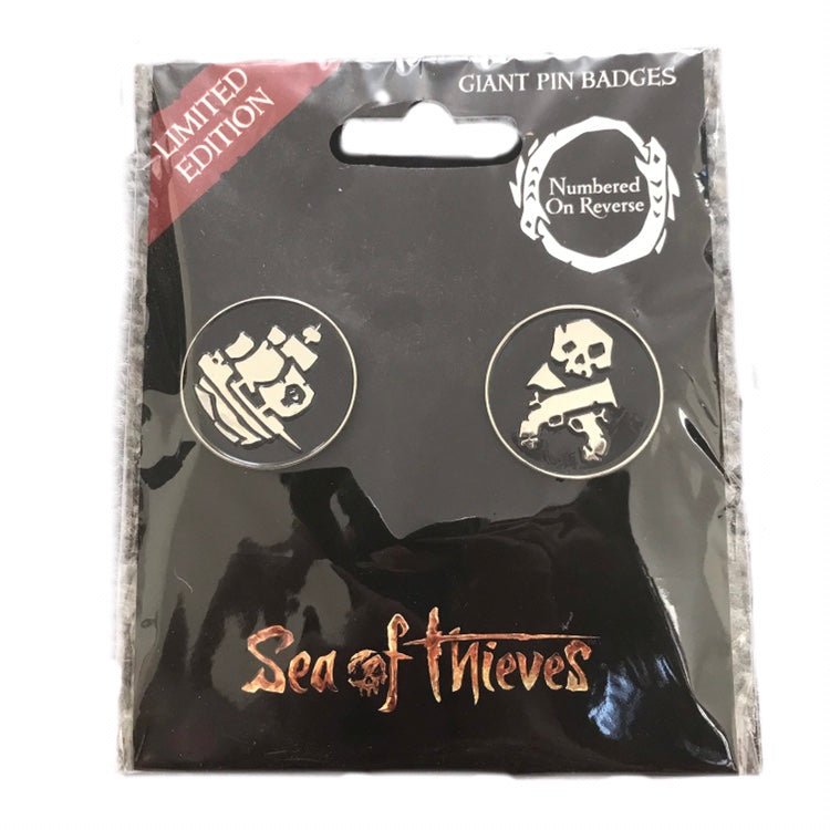 Sea of Thieves Limited Edition Pin Badge Set - GeekCore