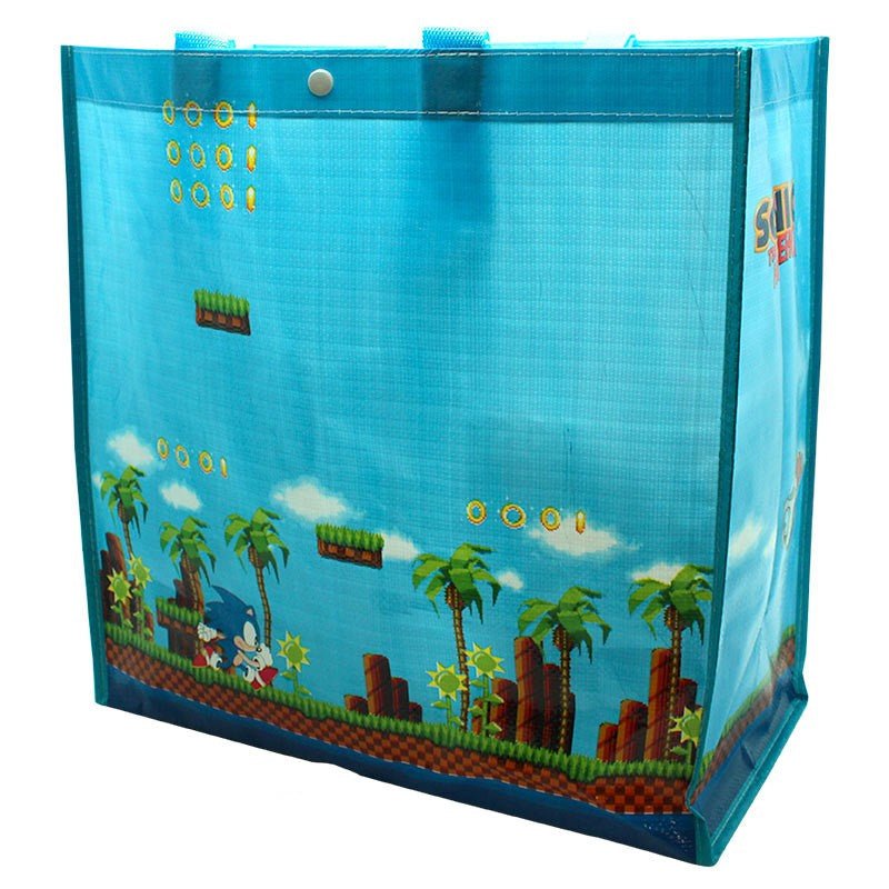 Sonic the Hedgehog Shopping Bag "Green Hill Zone" - GeekCore