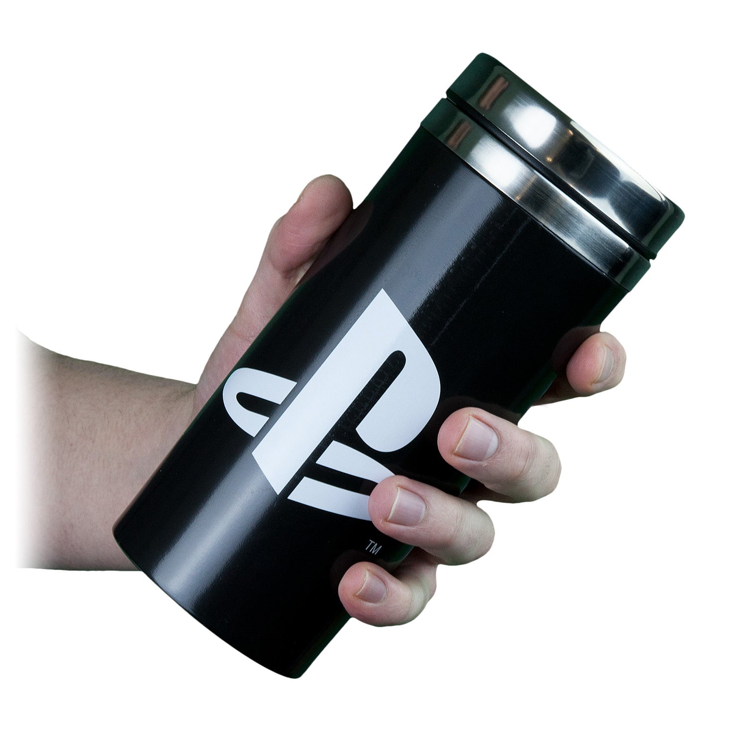 Sony Playstation Premium Travel Mug - GeekCore