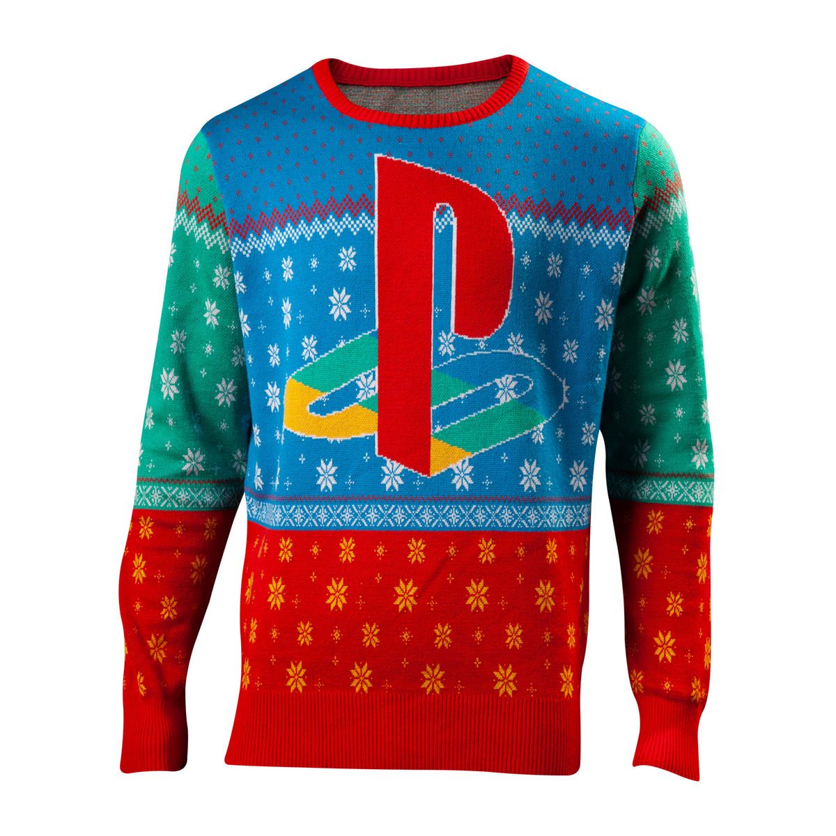 Sony Playstation Tokyo '94 Knitted Christmas Sweater/Jumper - GeekCore