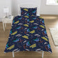 Space Invaders Single Duvet Cover Bedding Set - GeekCore