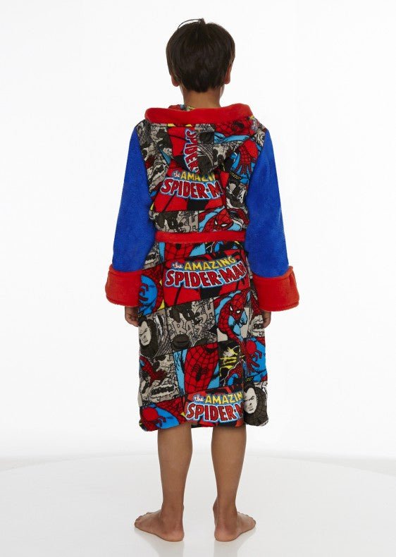 Spider - Man Kids Bath Robe - GeekCore