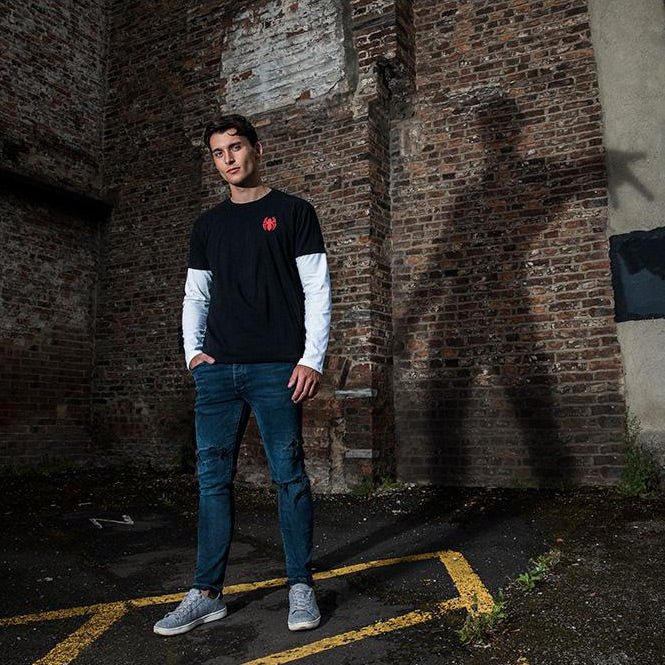 Spider - Man Reversible Long Sleeve T - Shirt - GeekCore