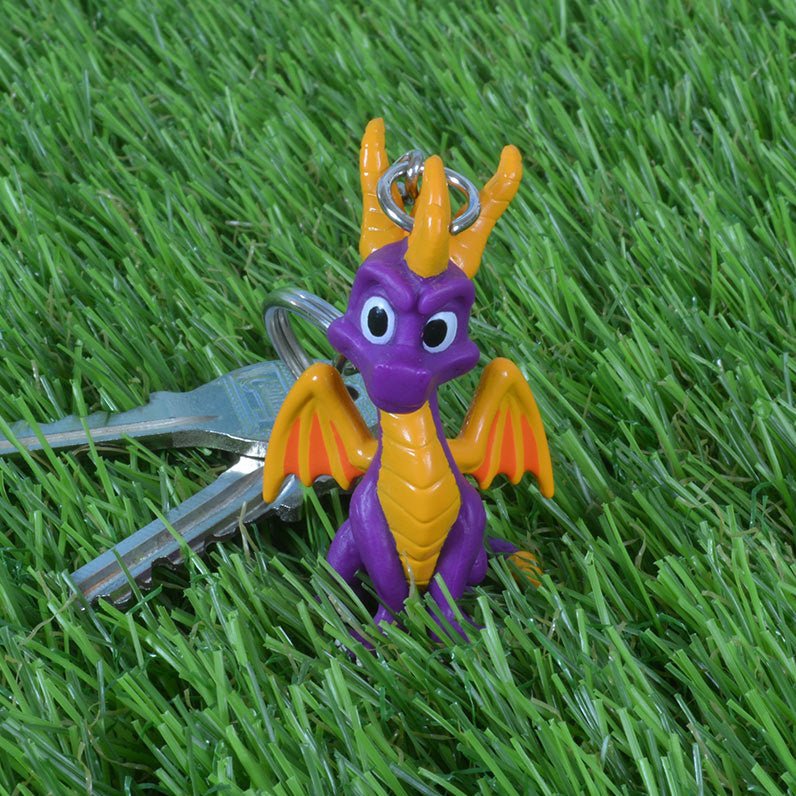 Spyro the Dragon 3D Keyring - GeekCore