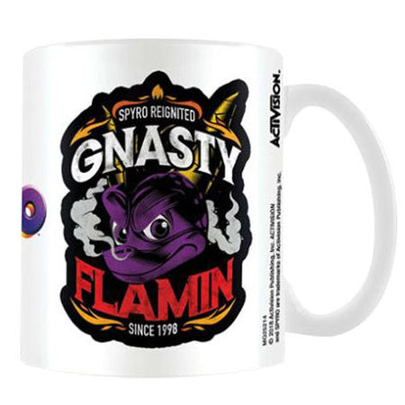 Spyro The Dragon Gnasty Flamin Mug - GeekCore