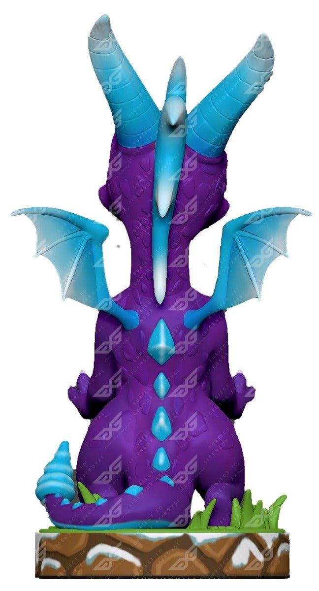 Spyro the Dragon - Ice Spyro Cable Guy Controller & Smartphone Stand - GeekCore