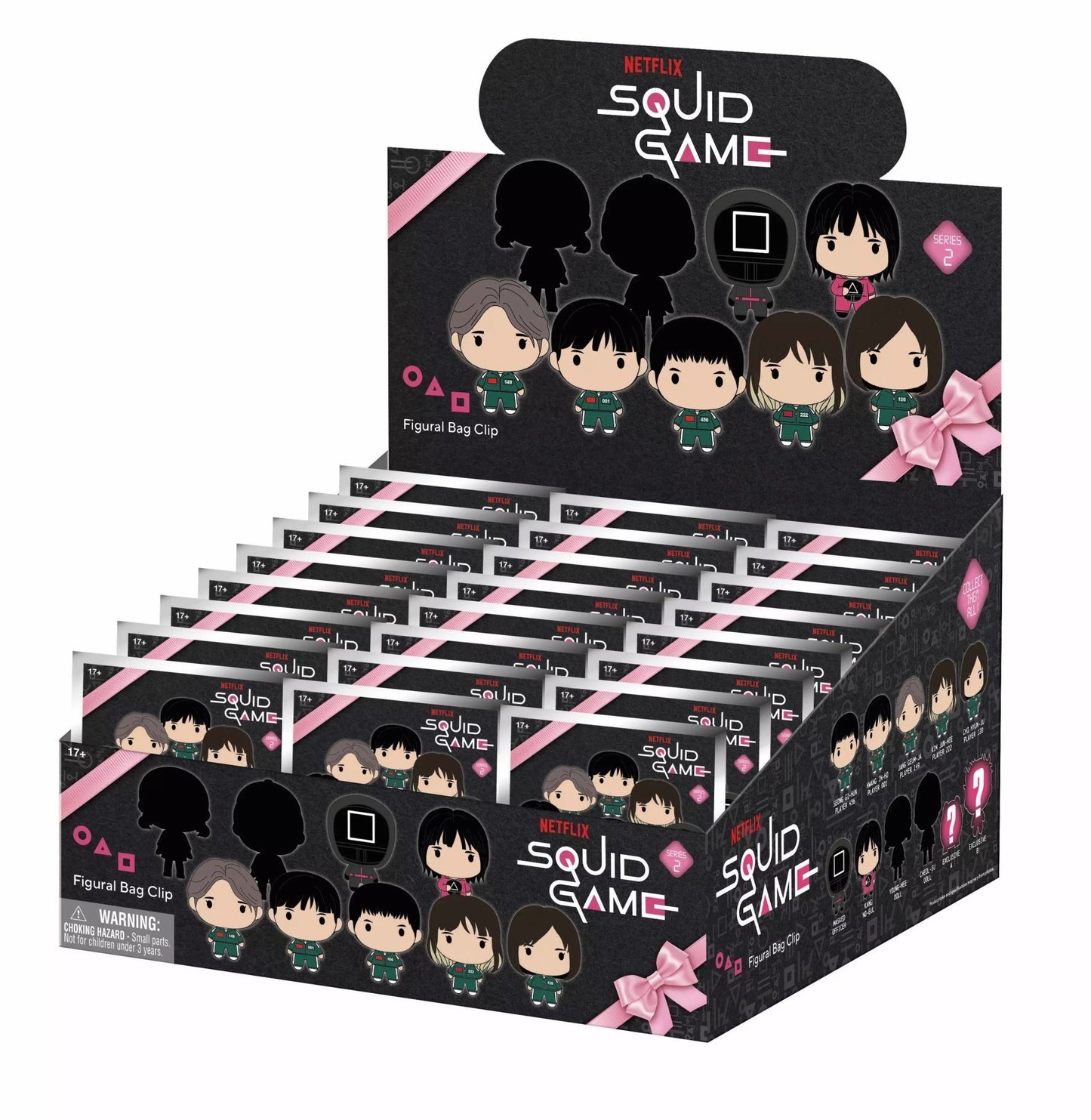 Squid Game Series 2 Blind Bag Mystery Bag Clip - GeekCore