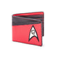 Star Trek Engineering Badge Wallet (Red) - GeekCore