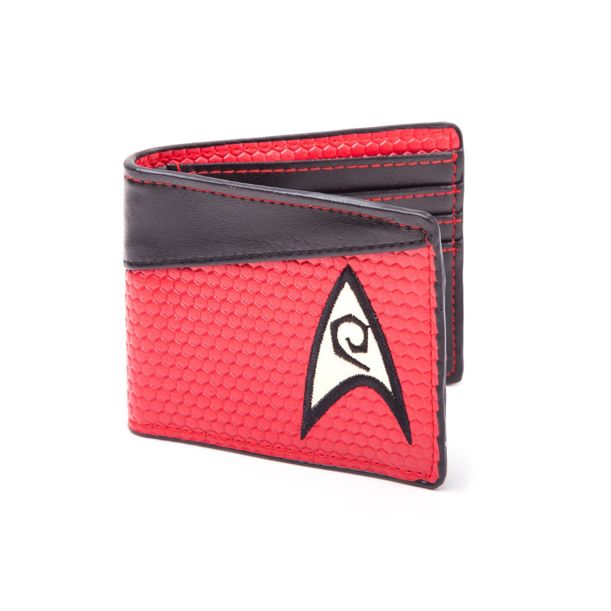 Star Trek Engineering Badge Wallet (Red) - GeekCore