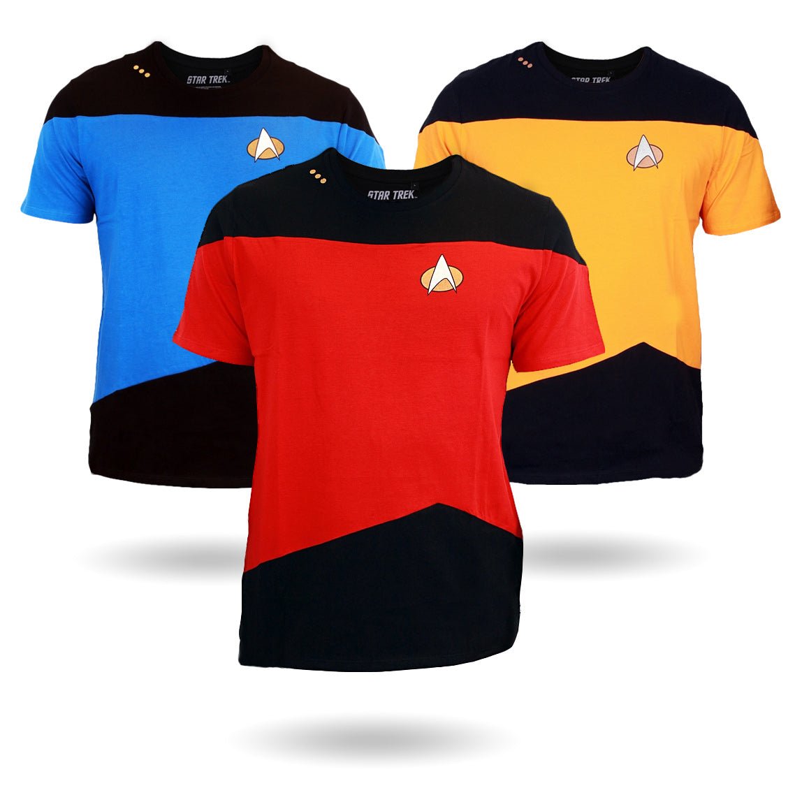 Star Trek TNG Uniform T - Shirt - GeekCore