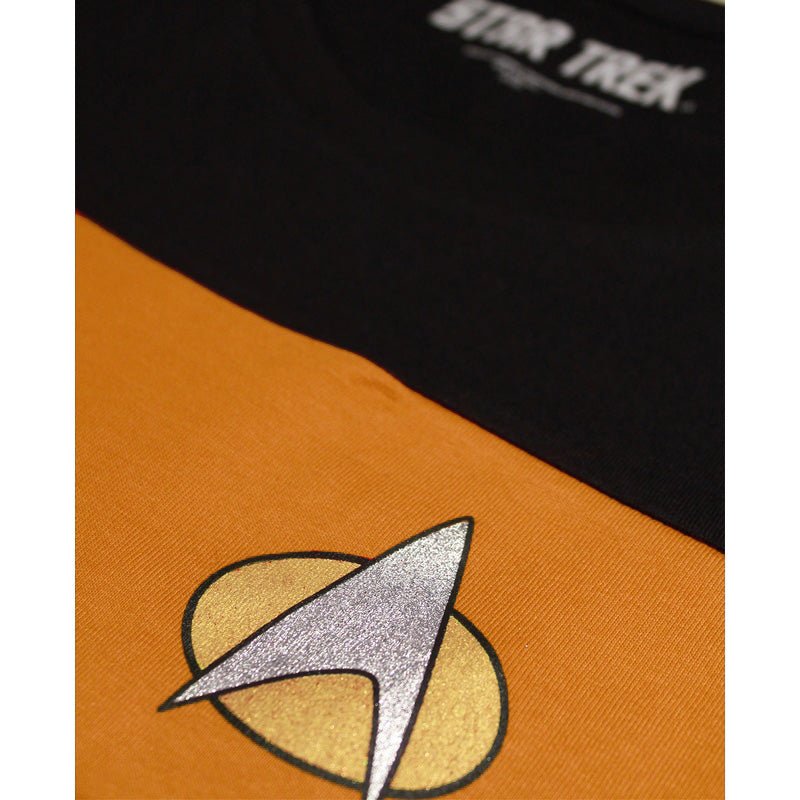 Star Trek TNG Uniform T - Shirt - GeekCore