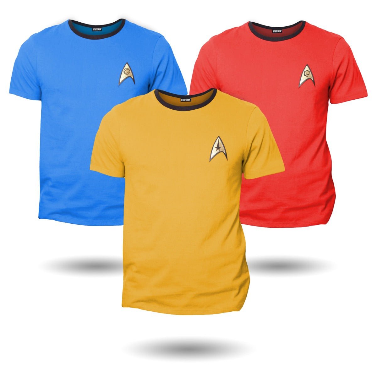 Star Trek TOS Uniform T - Shirt - GeekCore
