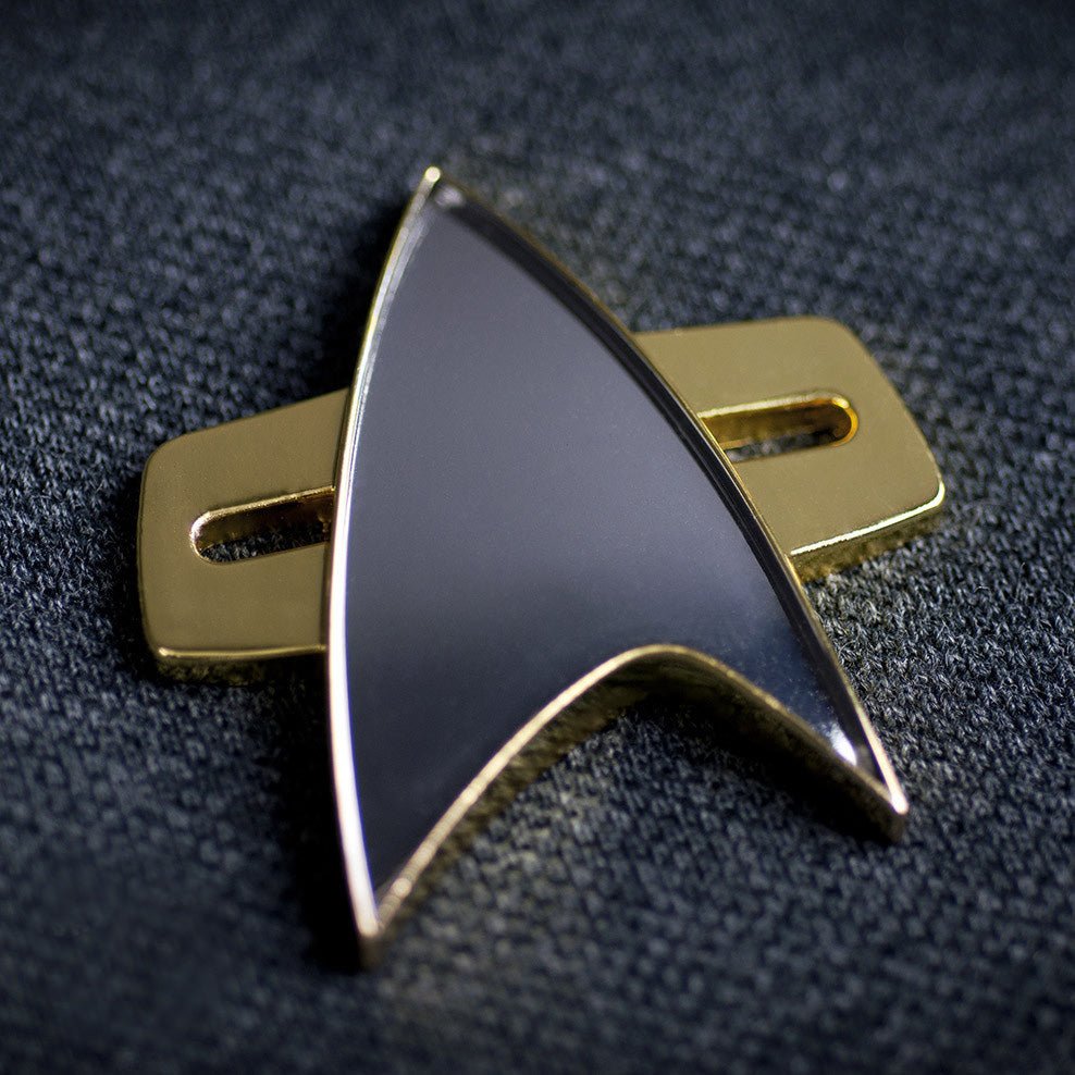 Star Trek Voyager Communicator Badge - GeekCore