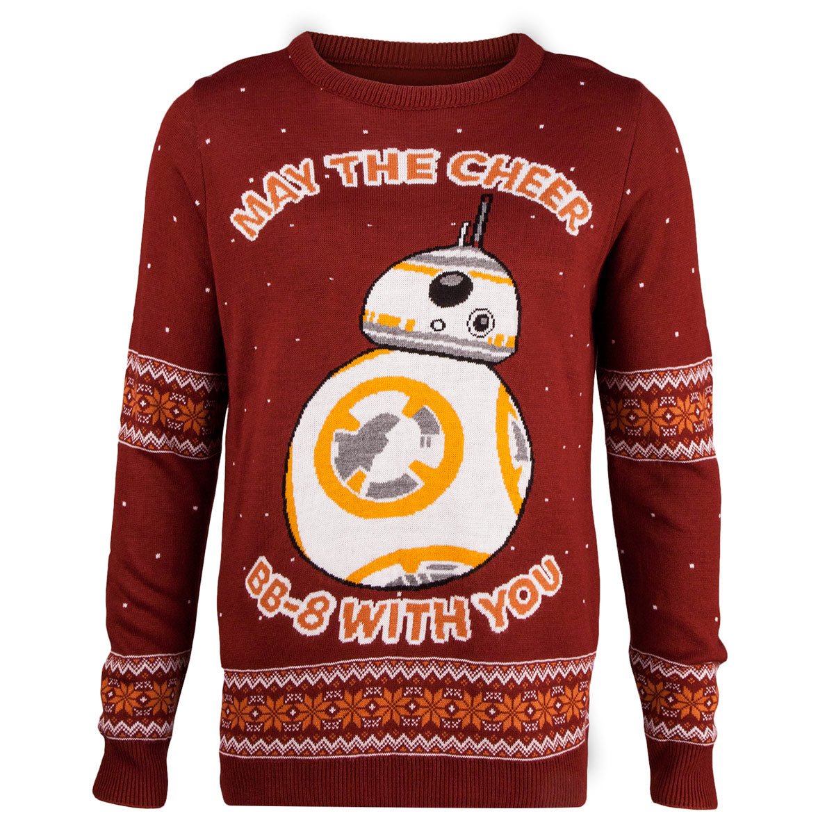 Star Wars BB - 8 Knitted Christmas Jumper / Sweater - GeekCore