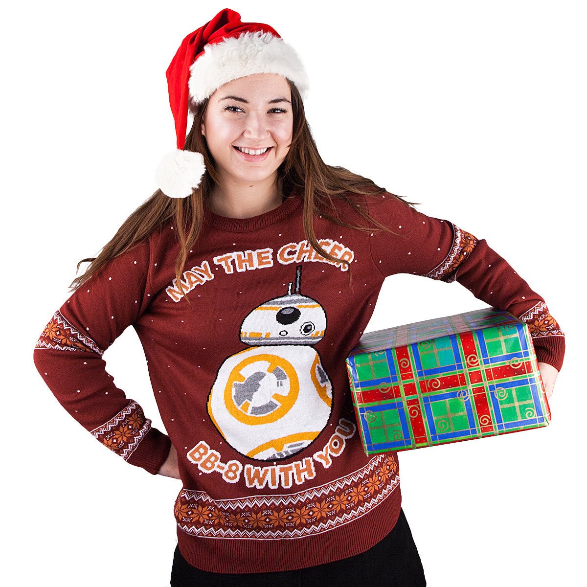 Star Wars BB - 8 Knitted Christmas Jumper / Sweater - GeekCore