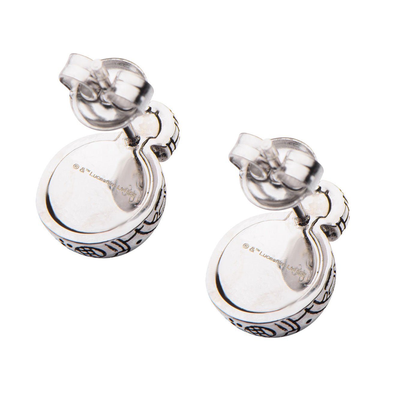 Star Wars BB - 8 Sterling Silver Earrings - GeekCore