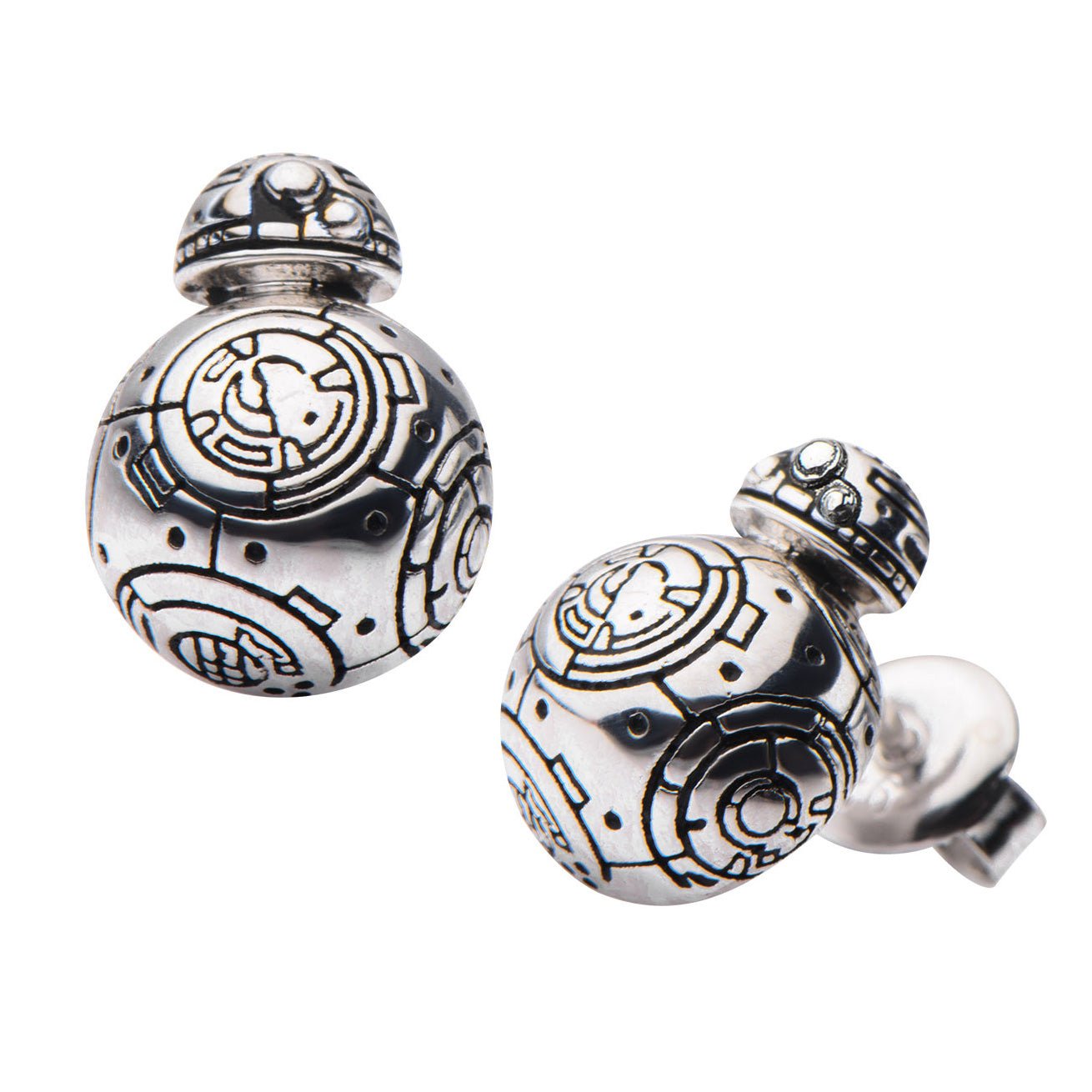 Star Wars BB - 8 Sterling Silver Earrings - GeekCore