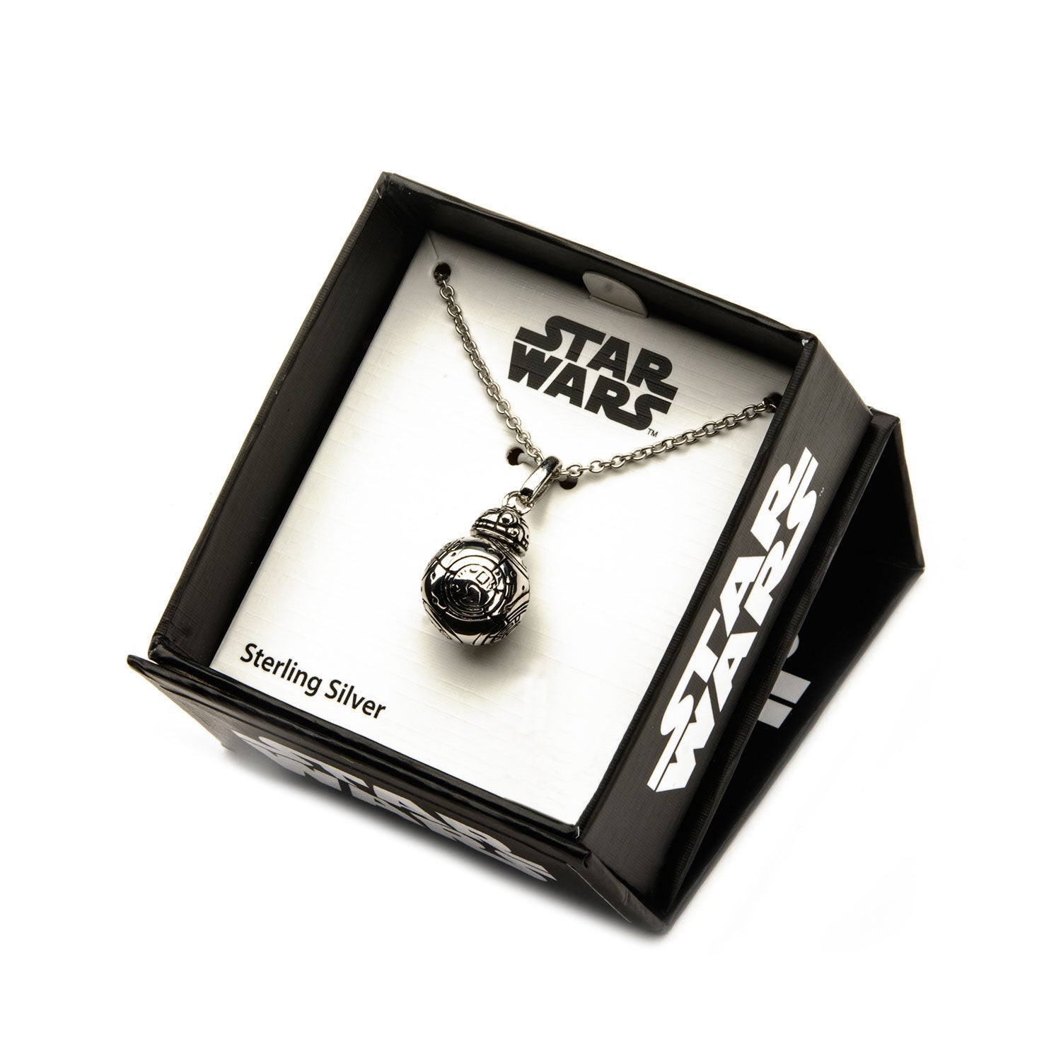 Star Wars BB - 8 Sterling Silver Pendant - GeekCore