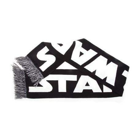 Star Wars Black and White Logo Scarf - GeekCore