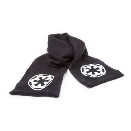 Star Wars Black Scarf with Galatic Empire Logo - GeekCore