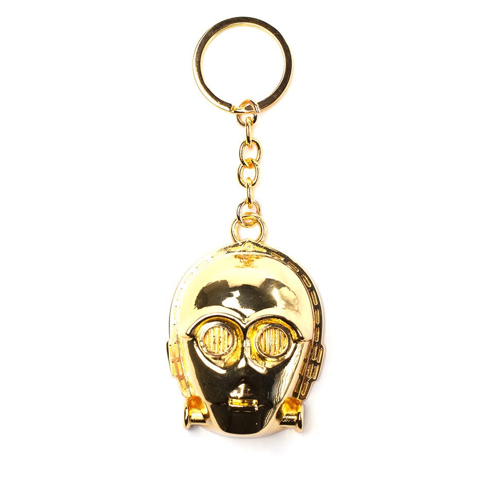 Star Wars C - 3PO 3D Metal Key Chain - GeekCore