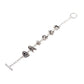 Star Wars Character Heads Sterling Silver Toggle Clasp Bracelet - GeekCore