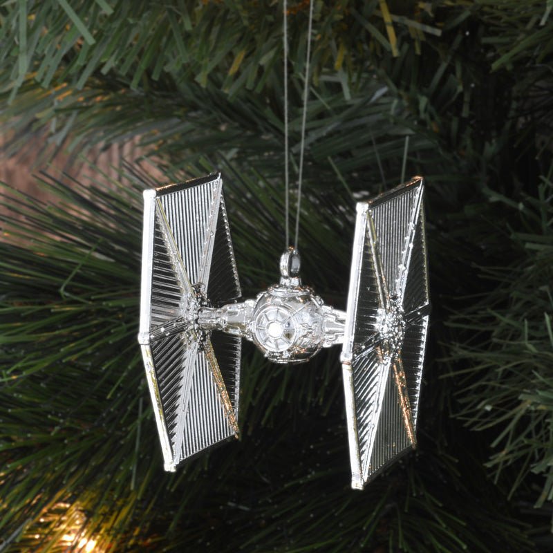 Star Wars Christmas Tree Ornaments - Silver (Set of 6) - GeekCore