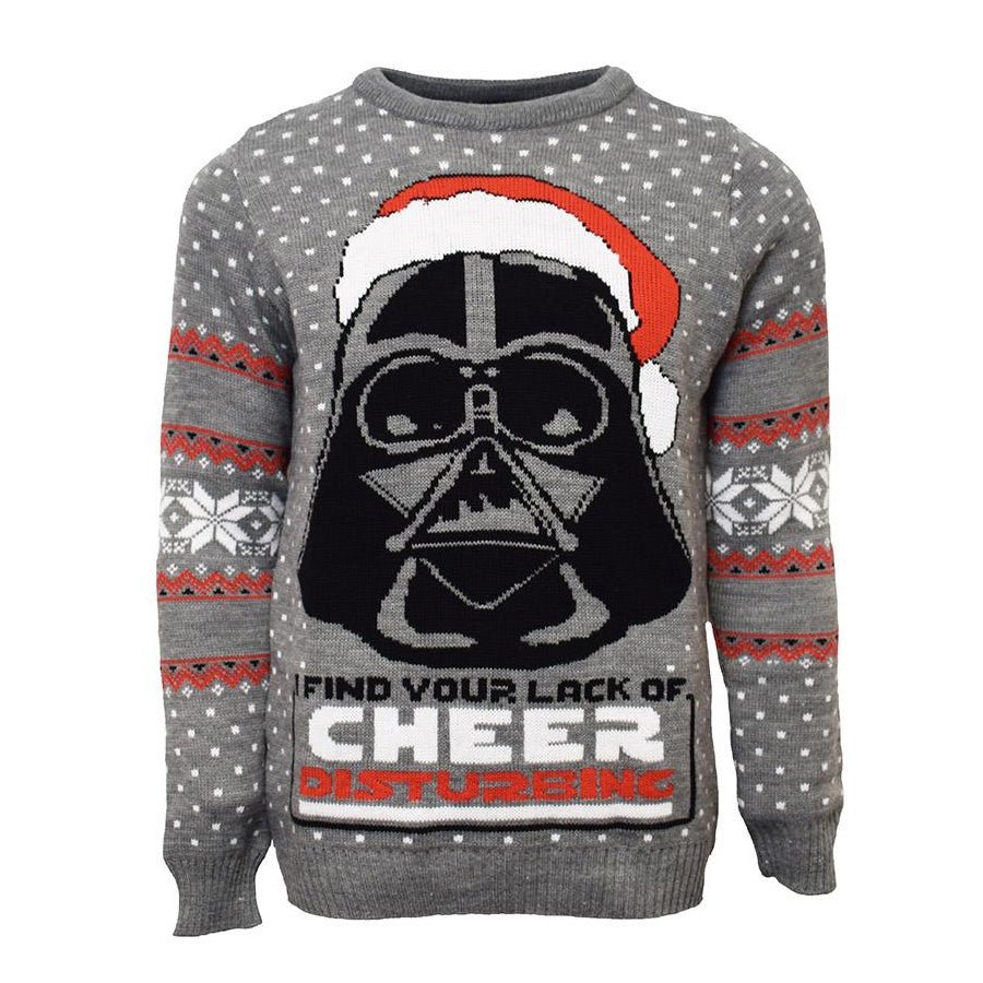 Star Wars Darth Vader Knitted Christmas Jumper / Sweater - GeekCore