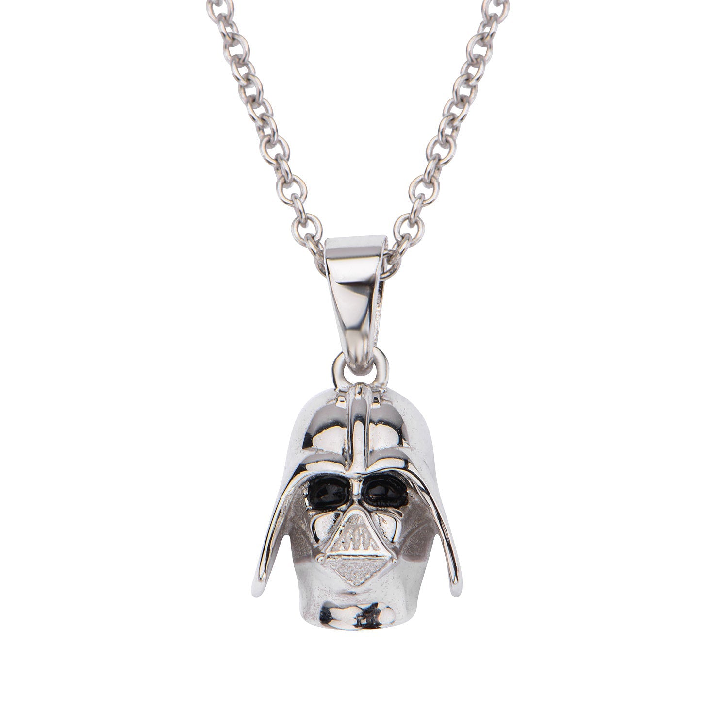 Star Wars Darth Vader Sterling Silver Pendant & Chain - GeekCore