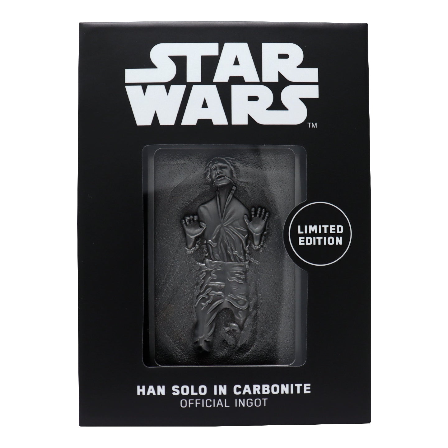 Star Wars Han Solo In Carbonite Limited Edition Ingot - GeekCore