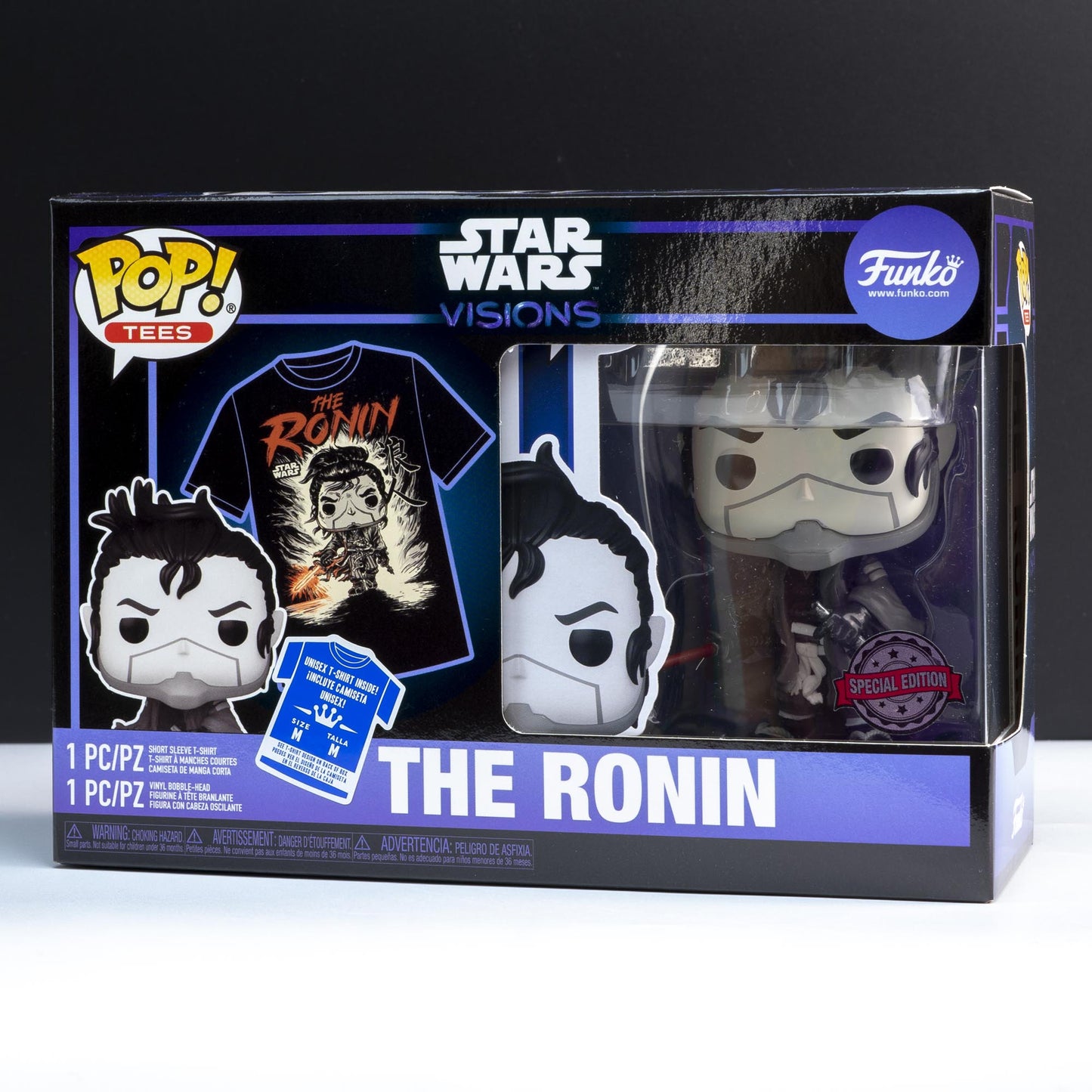 Star Wars Kyoto The Ronin Pop! Vinyl and Tee Set - GeekCore