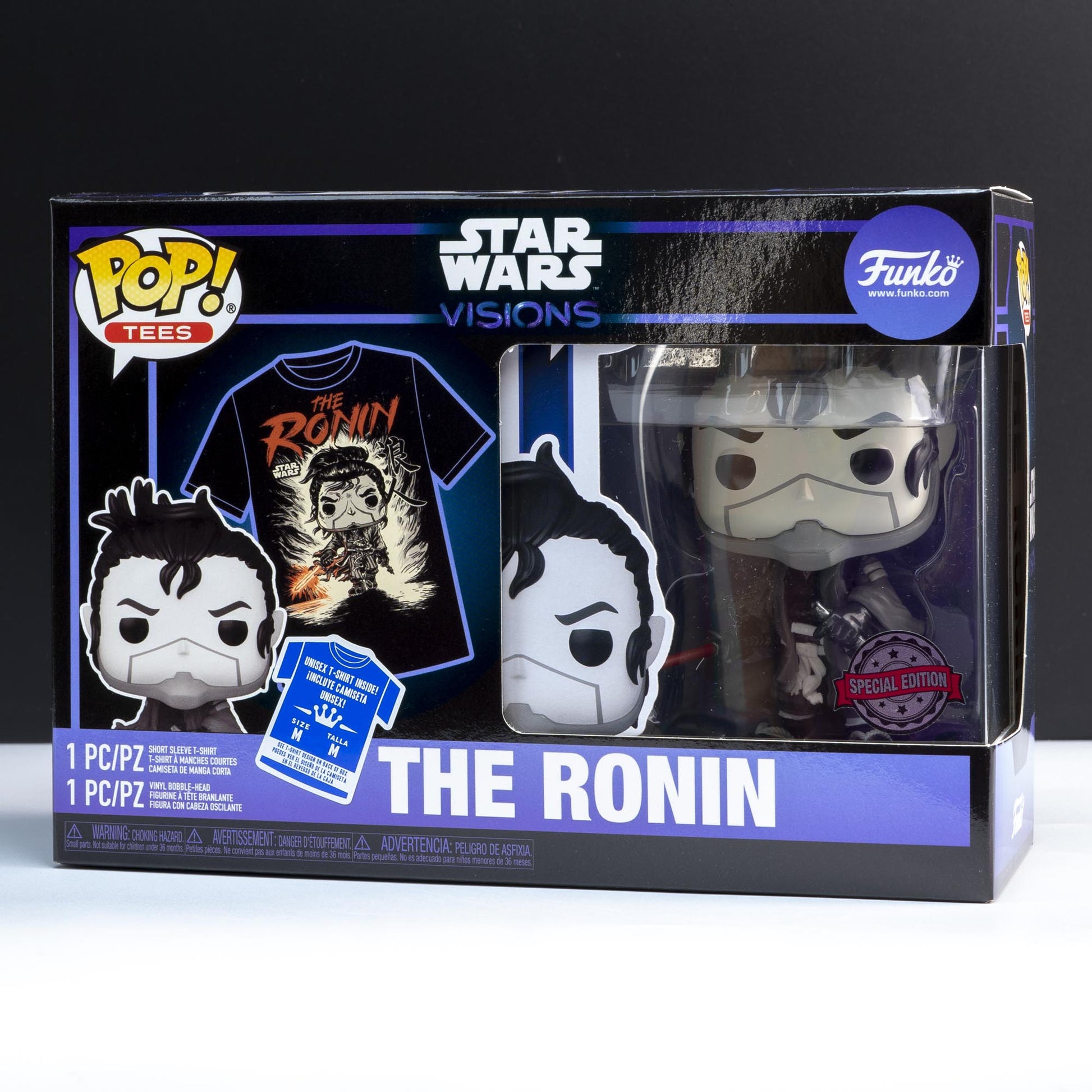 Star Wars Kyoto The Ronin Pop! Vinyl and Tee Set - GeekCore