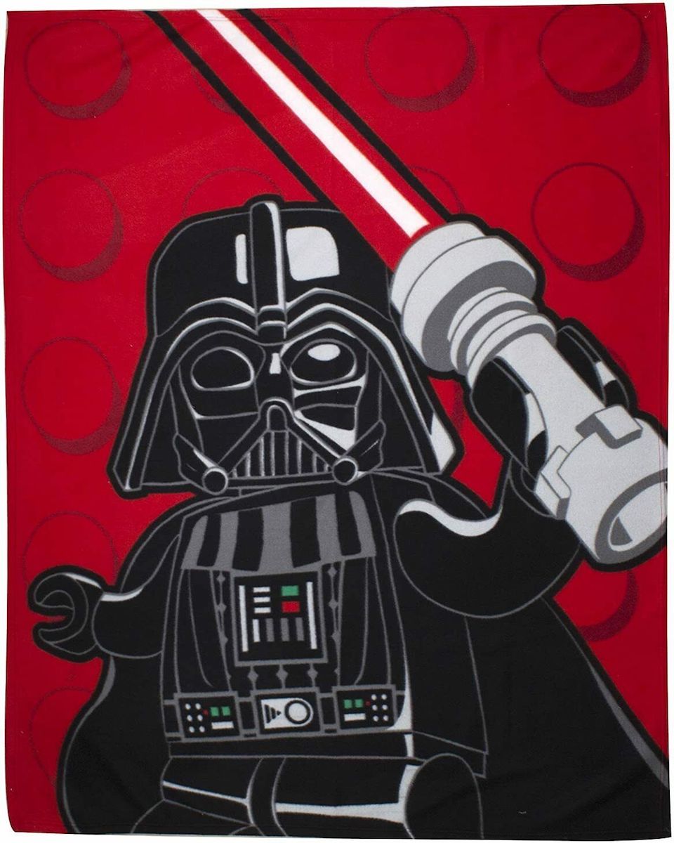 Star Wars Lego Darth Vader Kids Fleece Blanket - GeekCore
