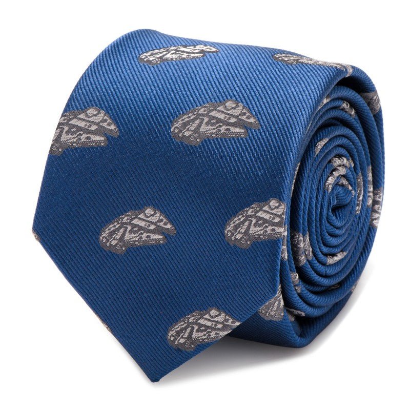 Star Wars Millennium Falcon Silk Tie - GeekCore