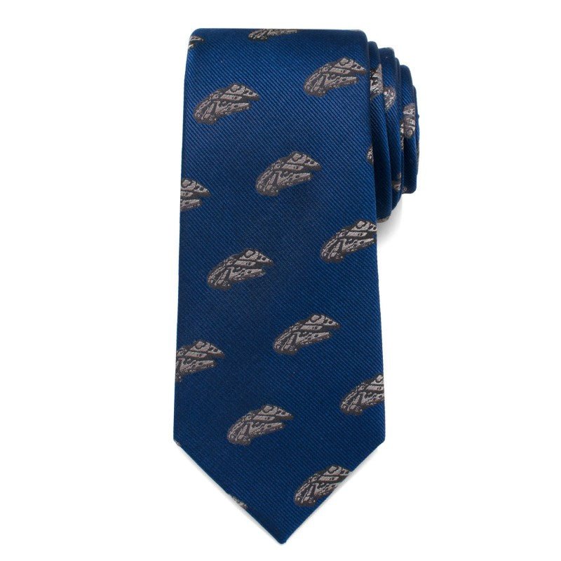 Star Wars Millennium Falcon Silk Tie - GeekCore