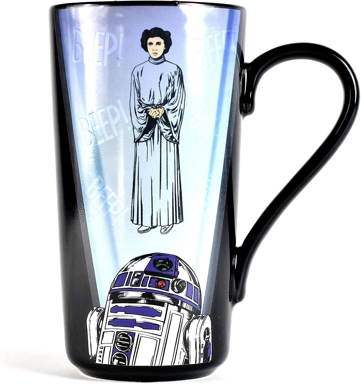 Star Wars Princess Leia Hologram Heat Changing Latte Mug - GeekCore