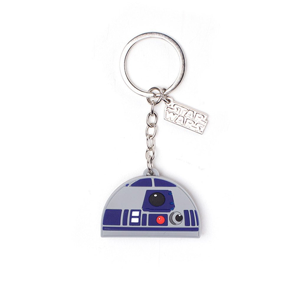 Star Wars R2 - D2 Rubber Key Chain - GeekCore