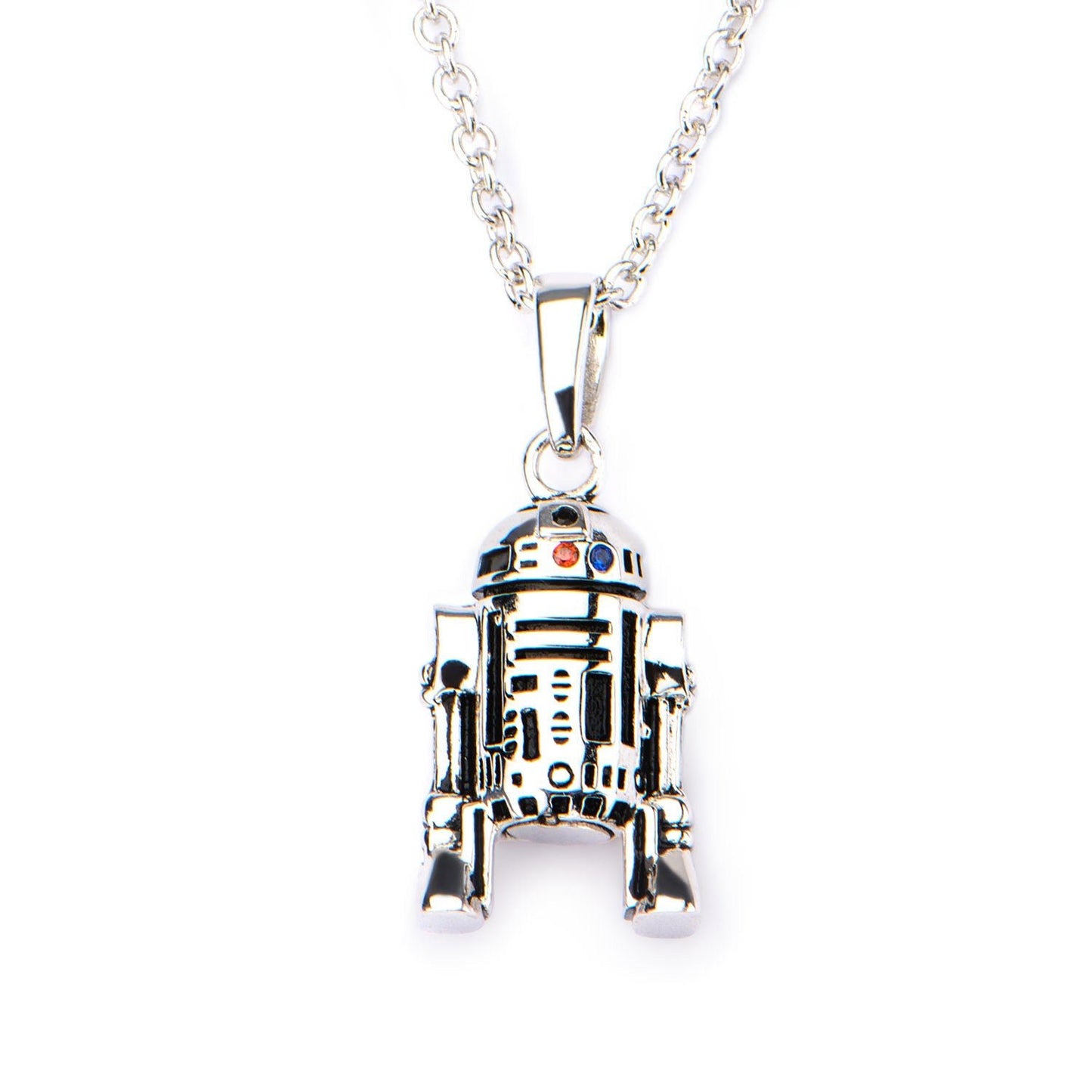 Star Wars R2 - D2 Sterling Silver Pendant - GeekCore
