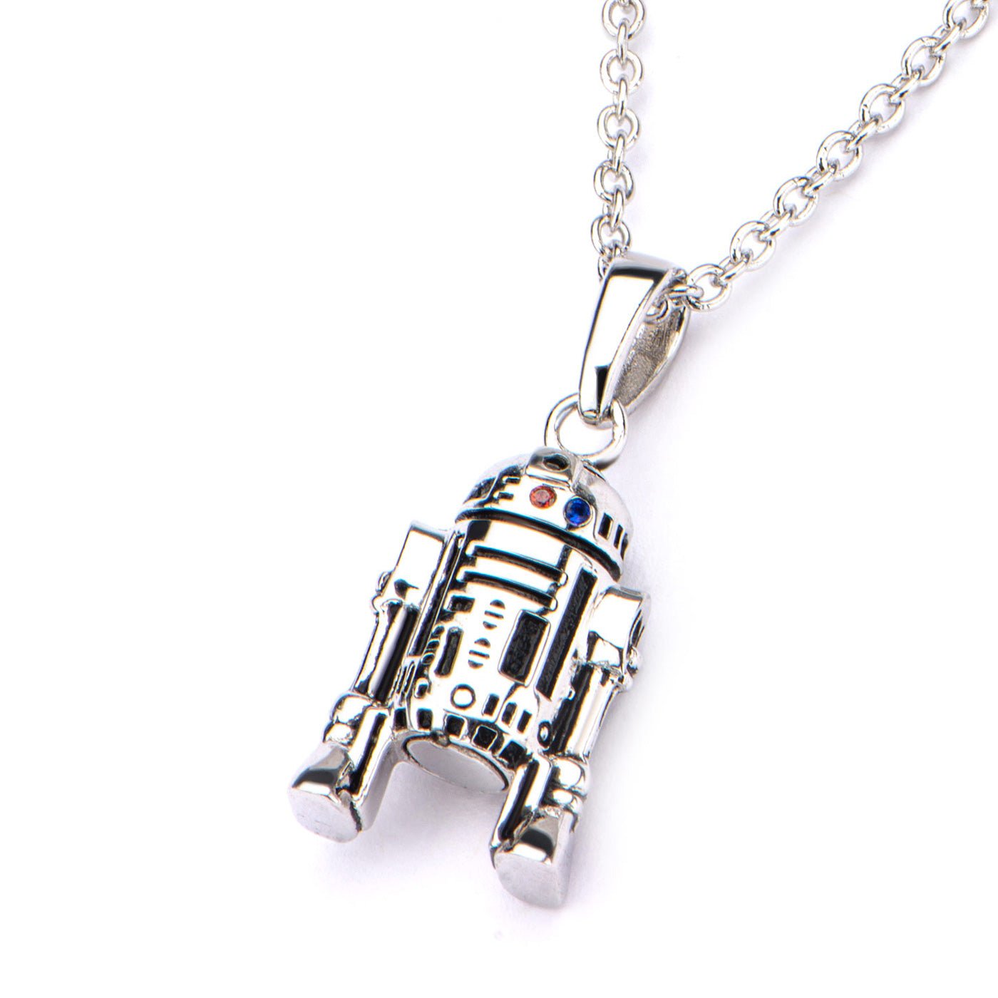 Star Wars R2 - D2 Sterling Silver Pendant - GeekCore