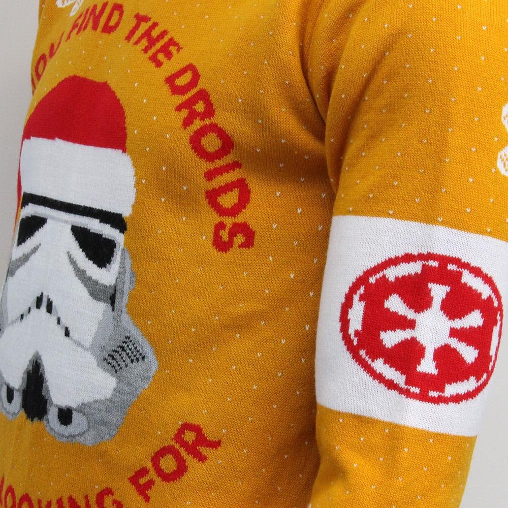 Star Wars Stormtrooper Knitted Christmas Jumper / Sweater - GeekCore