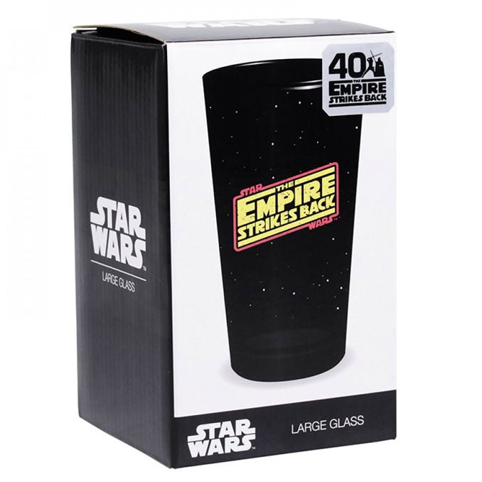 Star Wars The Empire Strikes Back Large Glass - GeekCore